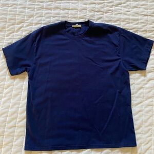Madewell oversized relax tee navy small NWOT